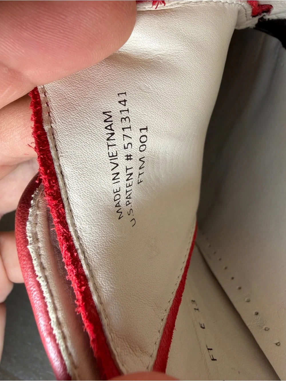 Cole Haan Men’s 10M Red Leather Wingtip Oxford Dress Shoes Brogue Formal
